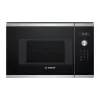 Sisseehitatav soolo mikrolaineahi Bosch Serie 6 BFL524MS0 — 800 W, 20 L, puutetundlik juhtimine, roostevaba teras/must