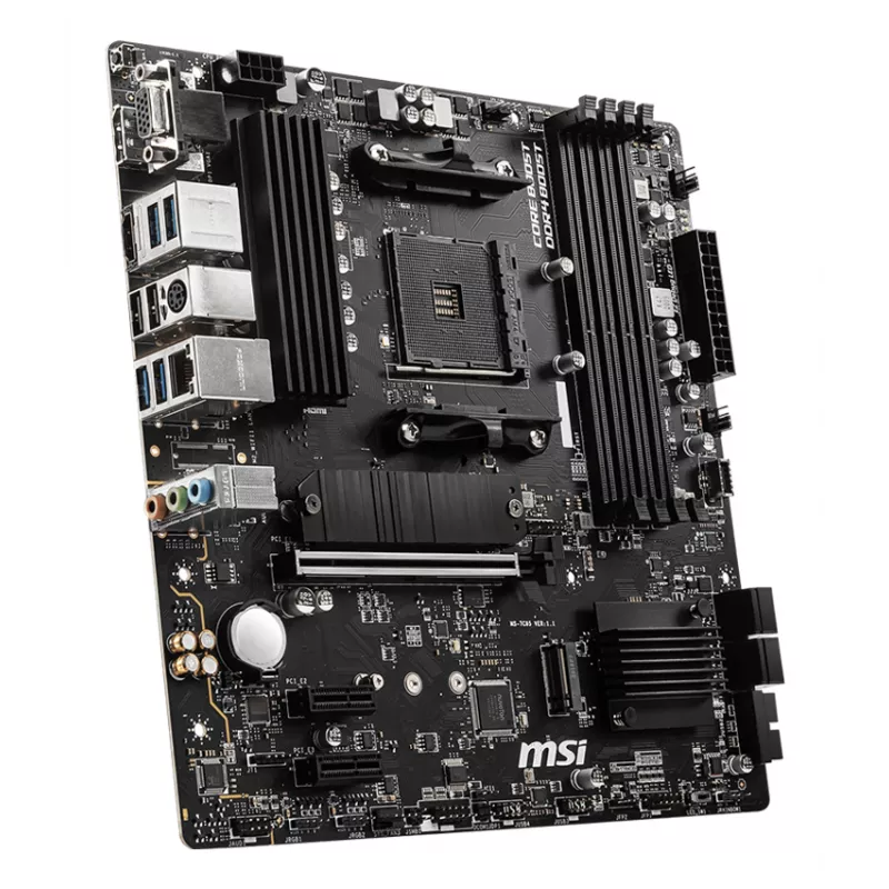 MSI B550M PRO-VDH emaplaat AMD B550 Socket AM4 micro ATX