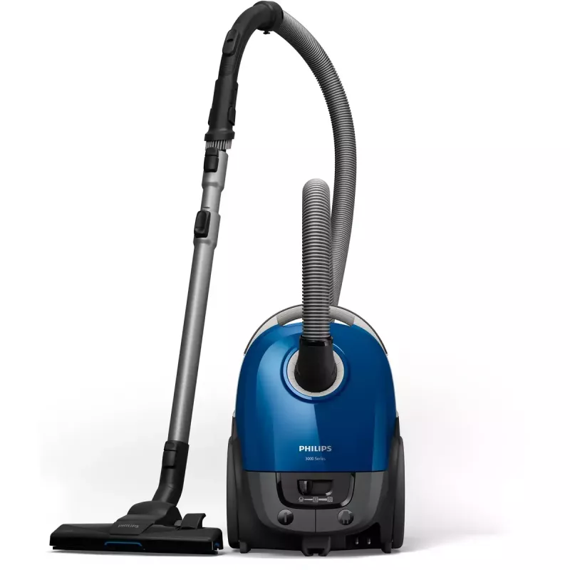 Silindertolmuimeja Philips XD3110/09 — 900 W, 3 L tolmukott, HEPA-filtratsioon, teleskoopne metalltoru