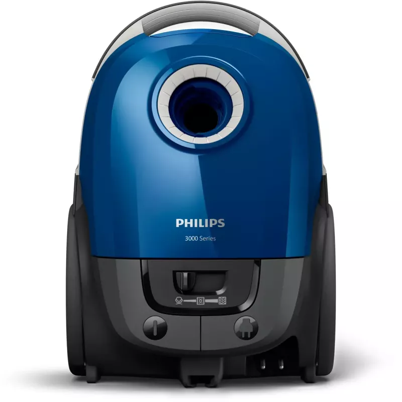 Silindertolmuimeja Philips XD3110/09 — 900 W, 3 L tolmukott, HEPA-filtratsioon, teleskoopne metalltoru