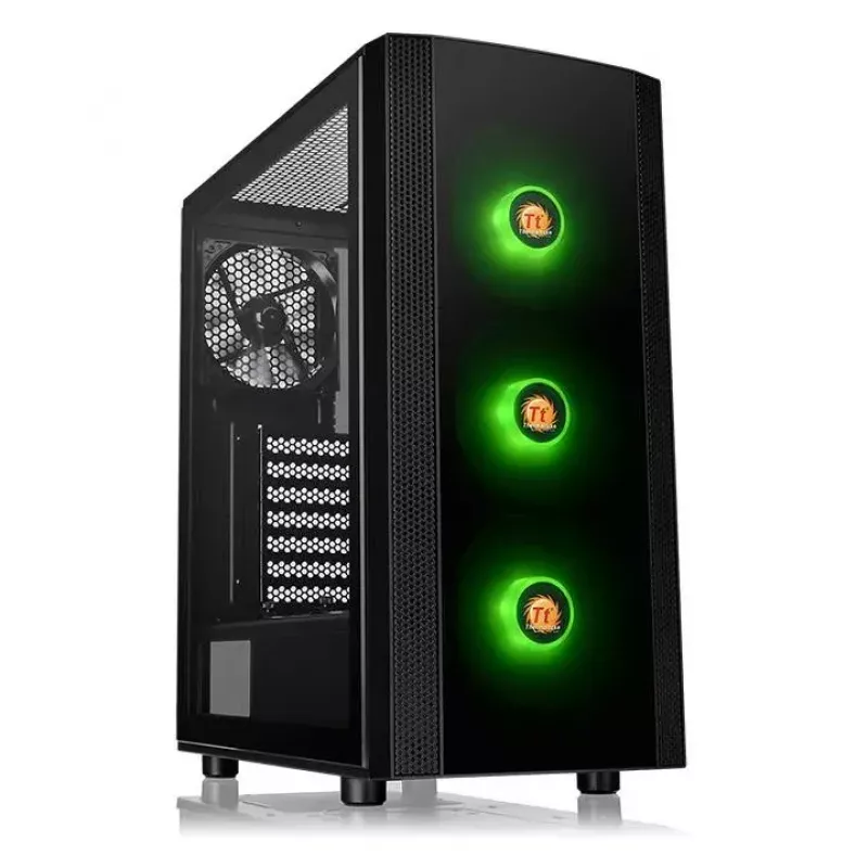 Arvutikorpus Thermaltake Versa J25 TG RGB Midi Tower Must