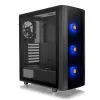 Arvutikorpus Thermaltake Versa J25 TG RGB Midi Tower Must