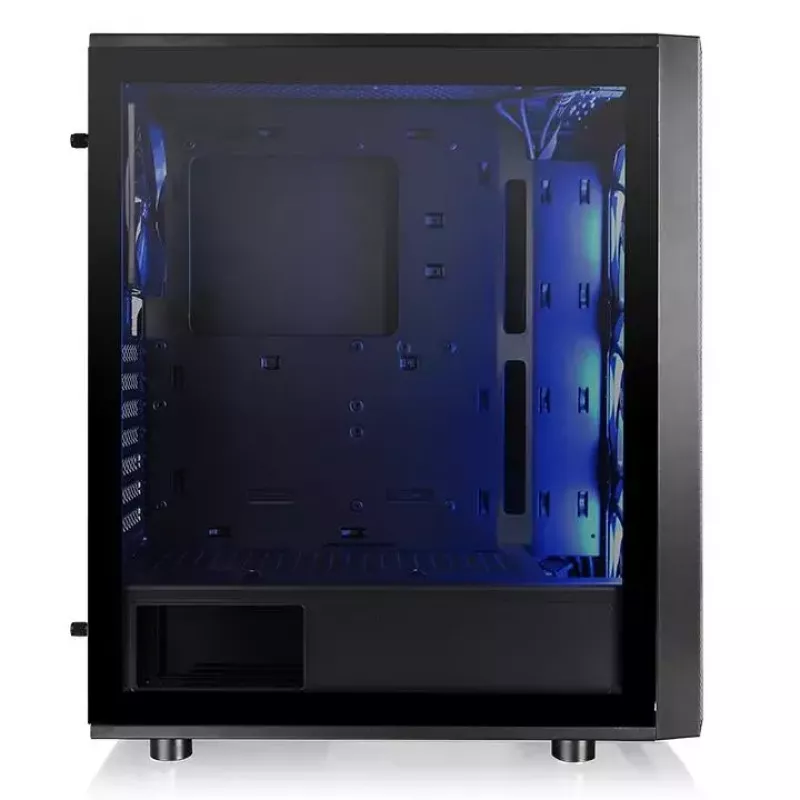 Arvutikorpus Thermaltake Versa J25 TG RGB Midi Tower Must