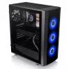 Arvutikorpus Thermaltake Versa J25 TG RGB Midi Tower Must