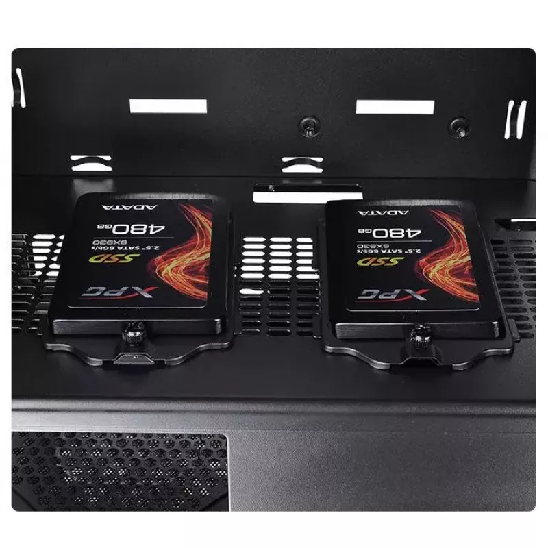 Arvutikorpus Thermaltake Versa J25 TG RGB Midi Tower Must