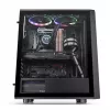 Arvutikorpus Thermaltake Versa J25 TG RGB Midi Tower Must