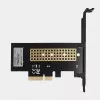 AXAGON ECO PCEM2-N PCIE NVME M.2 adapter, sisemine adapter PCI-Express x4 NVMe M.2 SSD kõvaketta ühendamiseks arvutiga