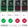 AXAGON ECO PCEM2-N PCIE NVME M.2 adapter, sisemine adapter PCI-Express x4 NVMe M.2 SSD kõvaketta ühendamiseks arvutiga