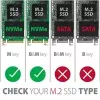 AXAGON ECO PCEM2-N PCIE NVME M.2 adapter, sisemine adapter PCI-Express x4 NVMe M.2 SSD kõvaketta ühendamiseks arvutiga