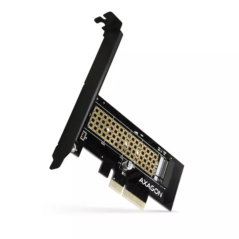 AXAGON ECO PCEM2-N PCIE NVME M.2 adapter, sisemine adapter PCI-Express x4 NVMe M.2 SSD kõvaketta ühendamiseks arvutiga