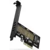 AXAGON ECO PCEM2-N PCIE NVME M.2 adapter, sisemine adapter PCI-Express x4 NVMe M.2 SSD kõvaketta ühendamiseks arvutiga