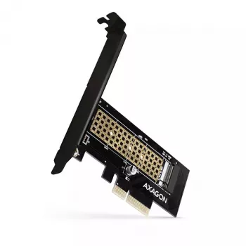 AXAGON ECO PCEM2-N PCIE NVME M.2 adapter, sisemine adapter PCI-Express x4 NVMe M.2 SSD kõvaketta ühendamiseks arvutiga