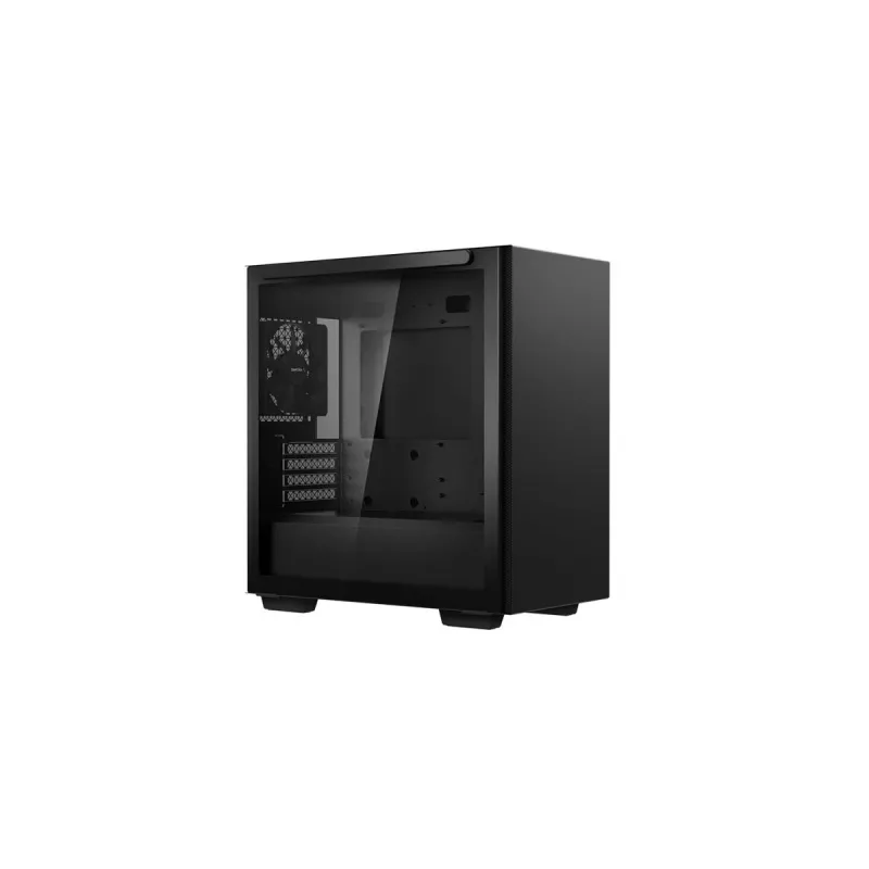 Arvuti korpus DeepCool MACUBE 110 Midi Tower Must — microATX/Mini-ITX, karastatud klaas, toetab GPU 320 mm, CPU jahutit 165 mm