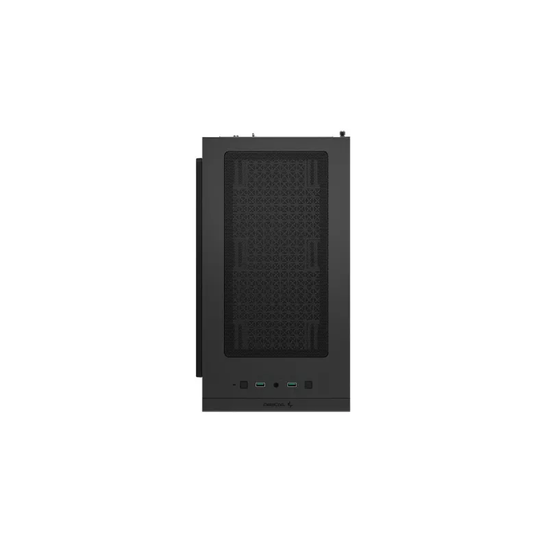 Arvuti korpus DeepCool MACUBE 110 Midi Tower Must — microATX/Mini-ITX, karastatud klaas, toetab GPU 320 mm, CPU jahutit 165 mm