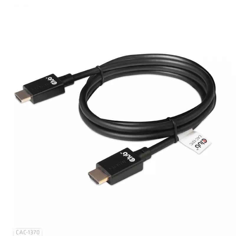 CLUB3D Ultra High Speed HDMI 4K120Hz, 8K60Hz sertifitseeritud kaabel 48Gbps M/M 1,5 m/4,92 jalga