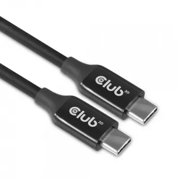 CLUB3D USB 3.2 Gen2 Type C to C Active Bi-directional kaabel 8K60Hz M/M 5m/16.4ft