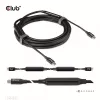 CLUB3D USB 3.2 Gen2 Type C to C Active Bi-directional kaabel 8K60Hz M/M 5m/16.4ft