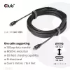 CLUB3D USB 3.2 Gen2 Type C to C Active Bi-directional kaabel 8K60Hz M/M 5m/16.4ft