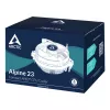 ARCTIC Alpine 23 - Compact AMD CPU-Cooler Processor Air cooler 9 cm Aluminium, Must 1 tk