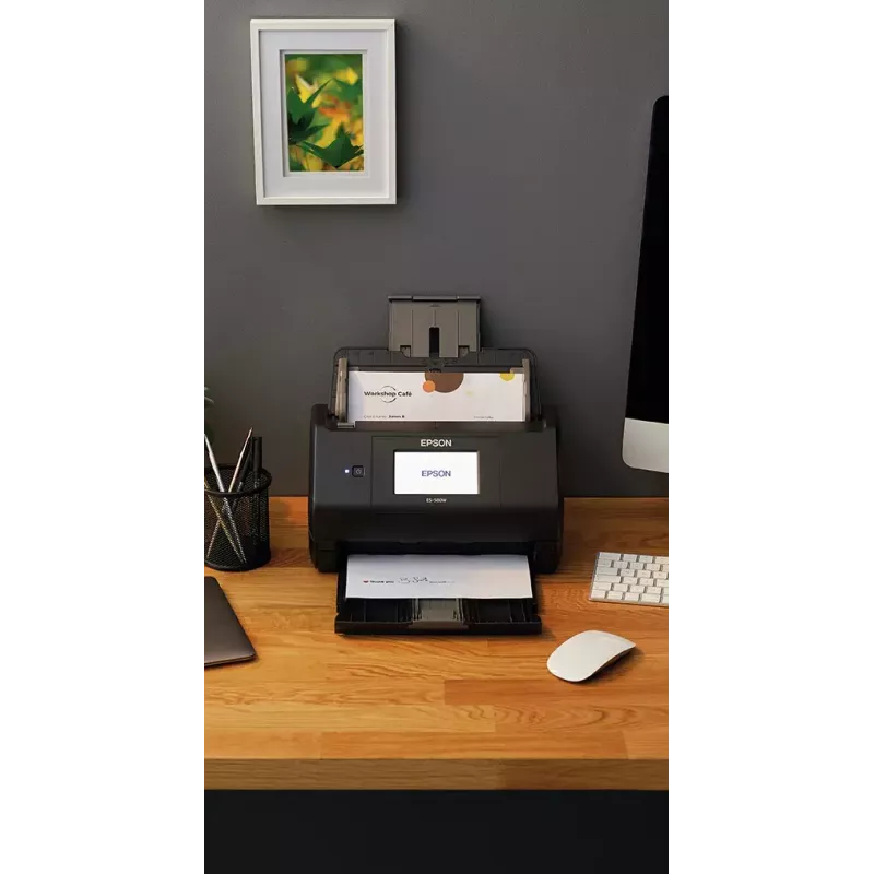 Epson WorkForce ES-580W Lehtedega skanner 600 x 600 DPI A4 Must