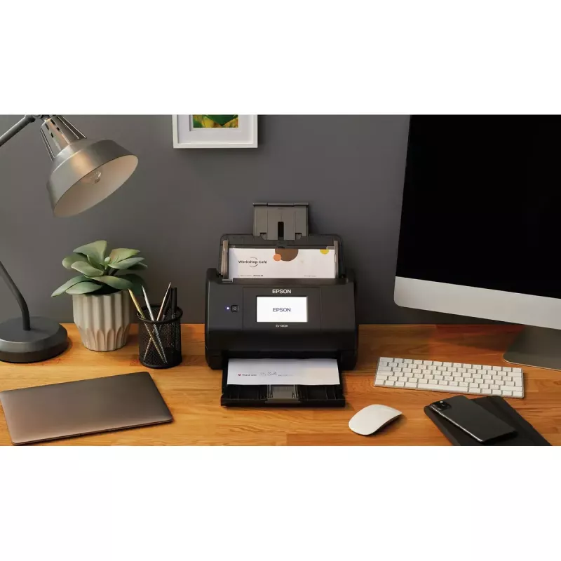 Epson WorkForce ES-580W Lehtedega skanner 600 x 600 DPI A4 Must