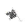 DIGITUS IEEE 1394a liidese kaart, Pci-e, 3 porti, 1x ext. 1394mini, 2x ext. 1394a porti