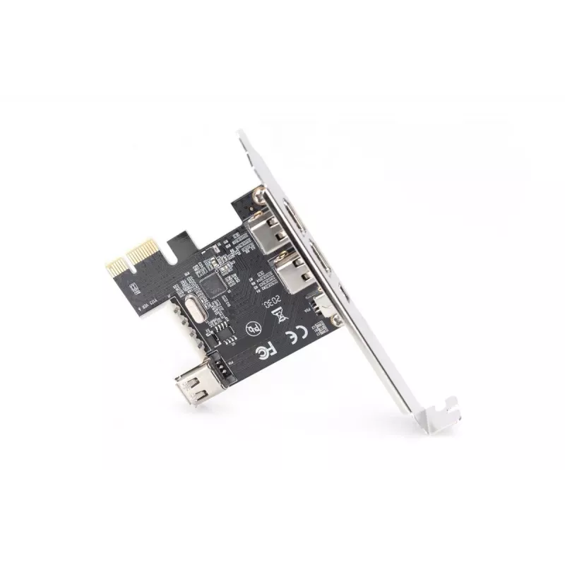 DIGITUS IEEE 1394a liidese kaart, Pci-e, 3 porti, 1x ext. 1394mini, 2x ext. 1394a porti