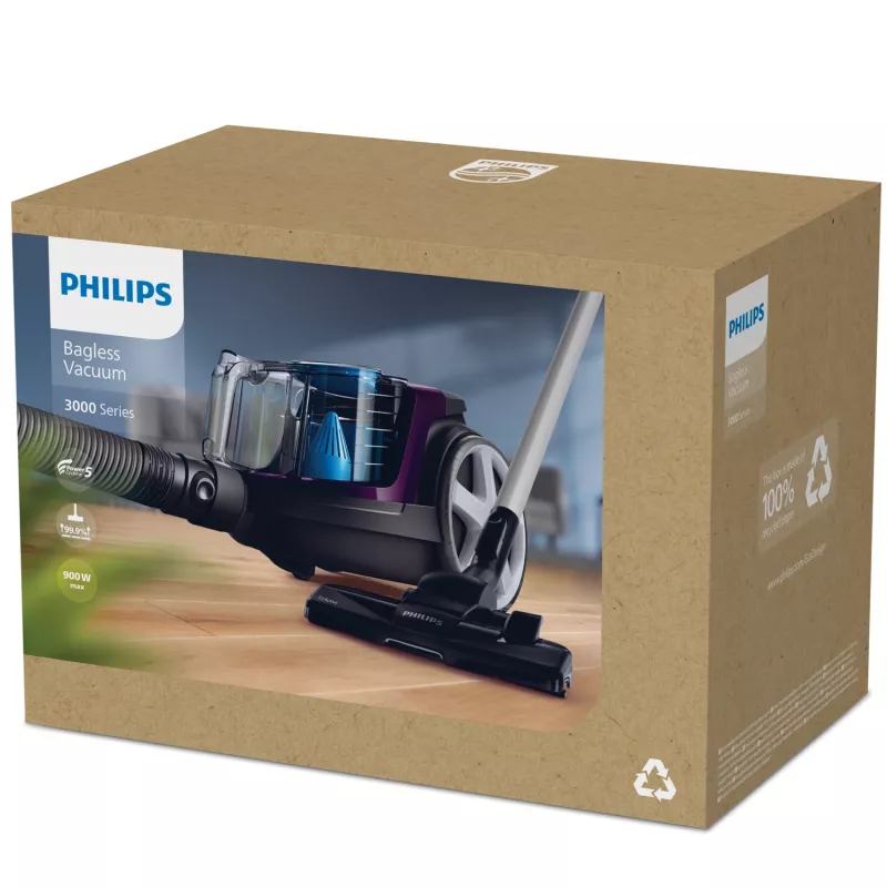 Philips 3000 seeria FC9333/09 tolmuimeja 1,5 L silindertolmuimeja Kuiv 900 W Kotivaba