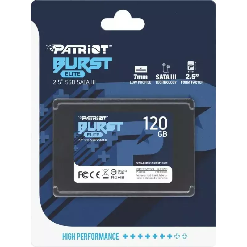 SSD-ketas 120GB Burst Elite 450/320MB/s SATA III 2.5