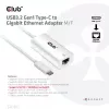 USB3.2 Gen1 USB-C Gigabit Etherneti adapter CLUB3D CAC-1519