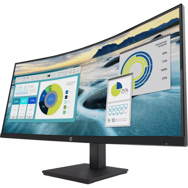 Monitor HP P34hc G4 34 tolli lai Quad HD LCD 3440 x 1440