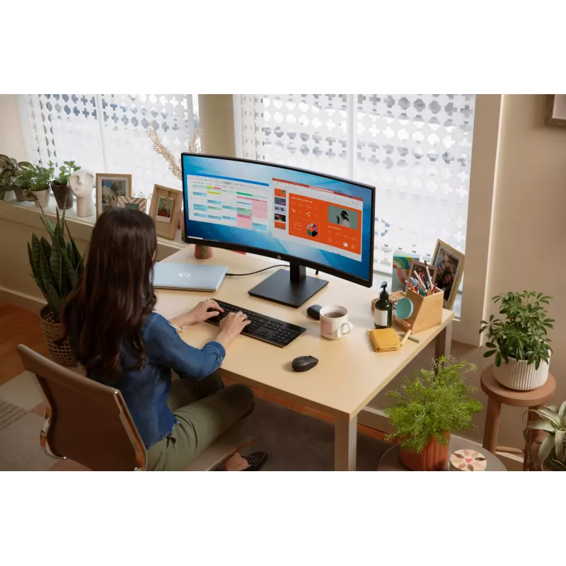 Monitor HP P34hc G4 34 tolli lai Quad HD LCD 3440 x 1440