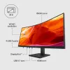 Monitor HP P34hc G4 34 tolli lai Quad HD LCD 3440 x 1440