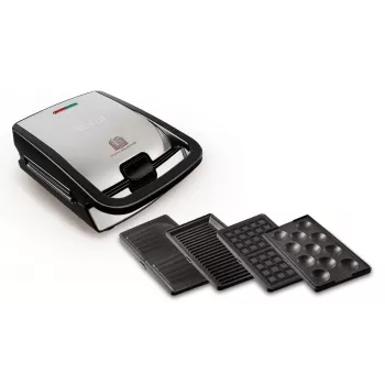 Tefal SW854D võileivagrill 700 W must, roostevaba teras