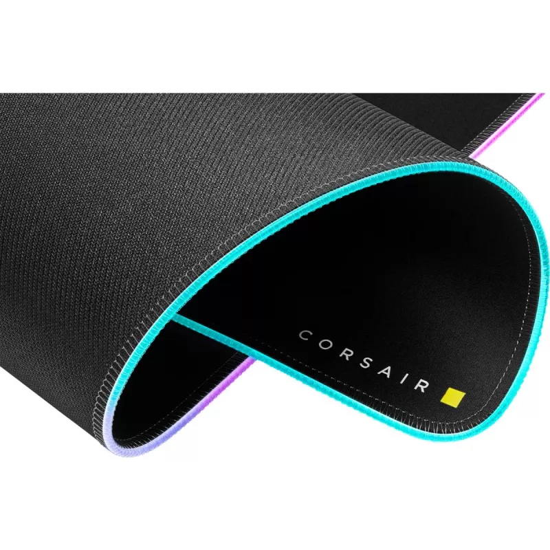 Mänguhiirematt CORSAIR MM700 RGB — 930×400 mm, 4 mm paksus, kummist alus, USB-toitega LED-taustavalgustus, must