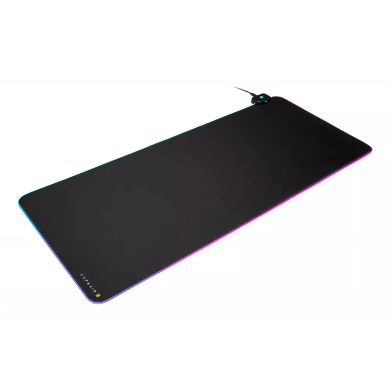 Mänguhiirematt CORSAIR MM700 RGB — 930×400 mm, 4 mm paksus, kummist alus, USB-toitega LED-taustavalgustus, must