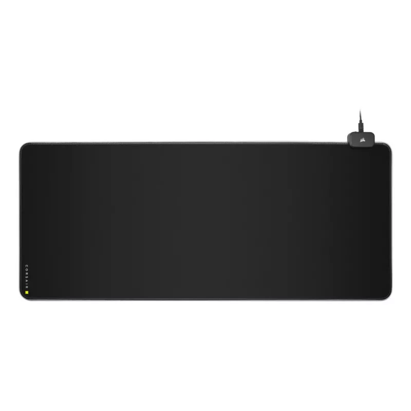 Mänguhiirematt CORSAIR MM700 RGB — 930×400 mm, 4 mm paksus, kummist alus, USB-toitega LED-taustavalgustus, must