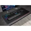 Mänguhiirematt CORSAIR MM700 RGB — 930×400 mm, 4 mm paksus, kummist alus, USB-toitega LED-taustavalgustus, must