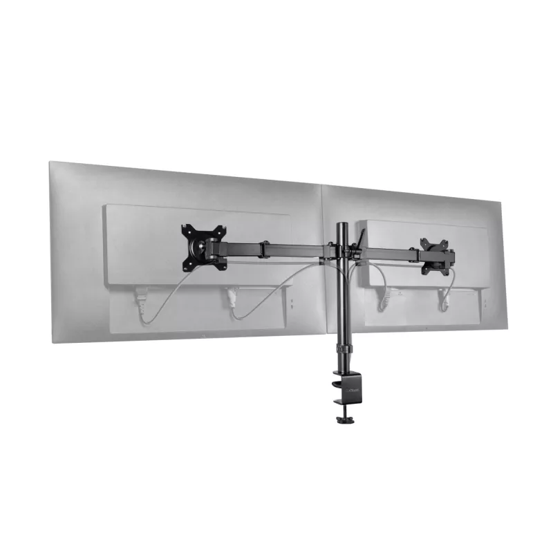Trust GXT 1120 Mara Dual Monitor Arm 81.3 cm (32 inch) Desk Must