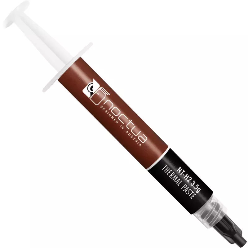 Termopasta Noctua NT-H2 jahutusradiaatori segu 3,5 g — hall, töötemperatuur -50–200 °C, tihedus 2,81 g/cm³, maht 1,2 ml