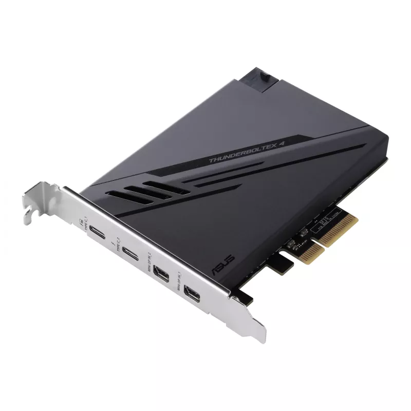 ASUS ThunderboltEX 4 liidesekaardid/adapter Sisemine Mini DisplayPort, PCIe, Thunderbolt, USB 2.0, USB 3.2 Gen 2 (3.1 Gen 2)