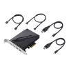 ASUS ThunderboltEX 4 liidesekaardid/adapter Sisemine Mini DisplayPort, PCIe, Thunderbolt, USB 2.0, USB 3.2 Gen 2 (3.1 Gen 2)