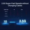 Haldamatu lüliti TP-Link TL-SG108-M2 8 pordiga 2.5G lauaarvuti