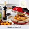 Pizzaküpsetaja Ariete 0909/10 1200 W Must Punane 1 pitsa 33 cm
