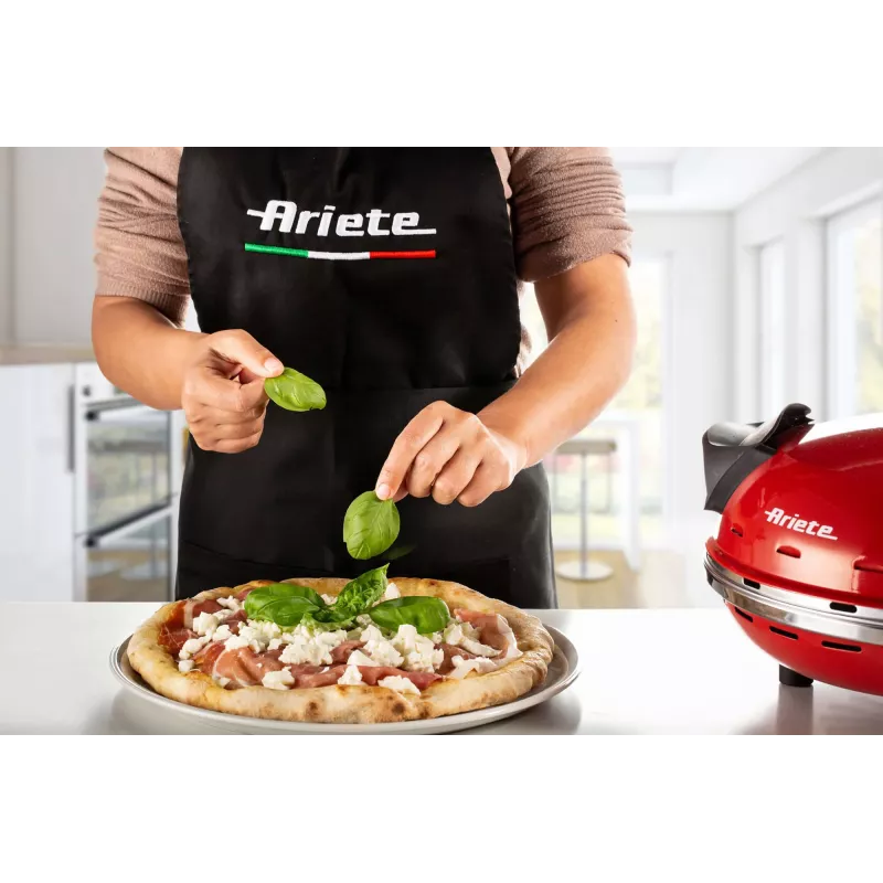 Pizzaküpsetaja Ariete 0909/10 1200 W Must Punane 1 pitsa 33 cm