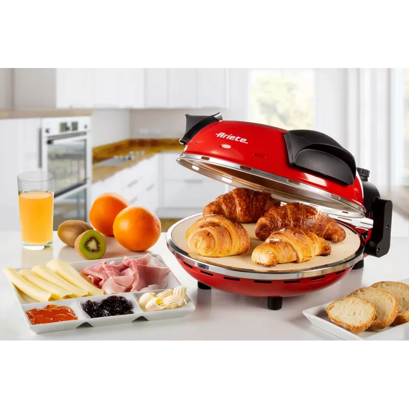 Pizzaküpsetaja Ariete 0909/10 1200 W Must Punane 1 pitsa 33 cm