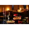Pizzaküpsetaja Ariete 0909/10 1200 W Must Punane 1 pitsa 33 cm