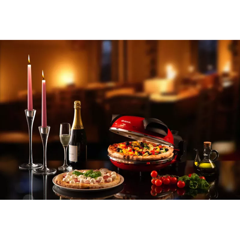 Pizzaküpsetaja Ariete 0909/10 1200 W Must Punane 1 pitsa 33 cm