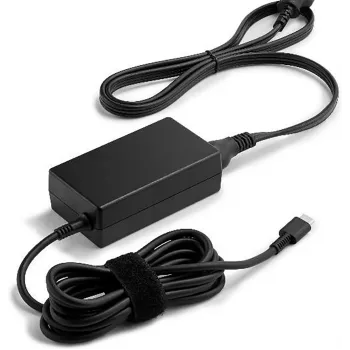 HP 65W USB-C LC toiteadapter, sülearvutile, sisetingimustesse, 65 W, AC-to-DC, HP, äriklass