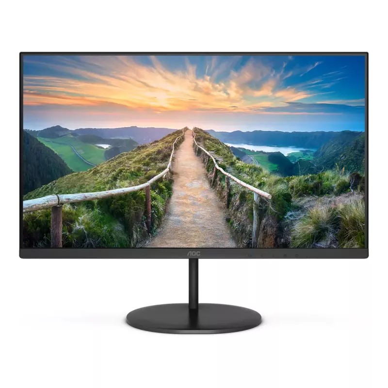 AOC V4 Q24V4EA arvutimonitor 60,5 cm (23,8 tolli) 2560 x 1440 pikslit 2K Ultra HD LED must